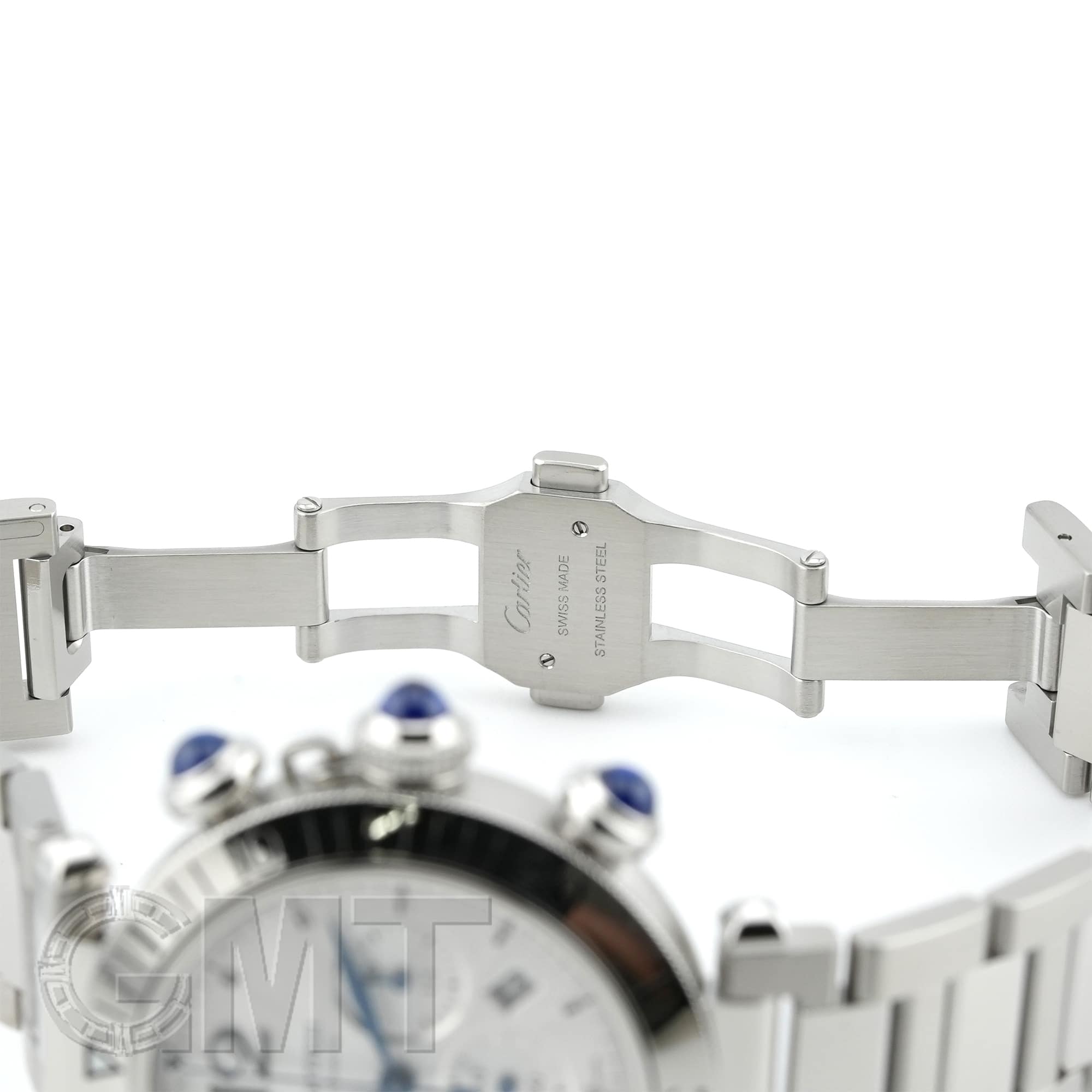 中古)CARTIER カルティエ パシャ ドゥ カルティエ クロノグラフ