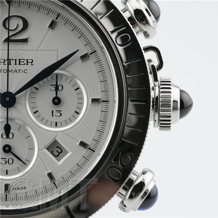 中古)CARTIER カルティエ パシャ ドゥ カルティエ クロノグラフ