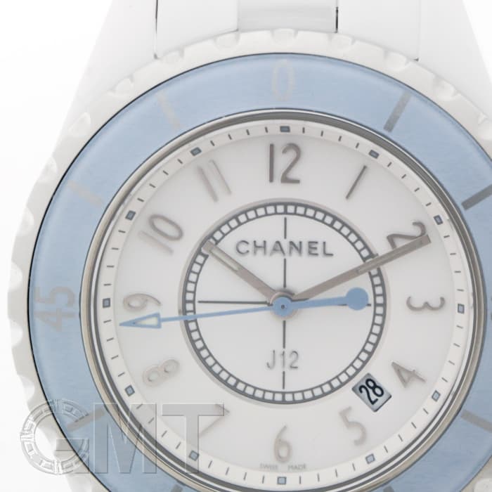 新品)CHANEL シャネル J12 ソフトブルー H4340【世界限定1200本