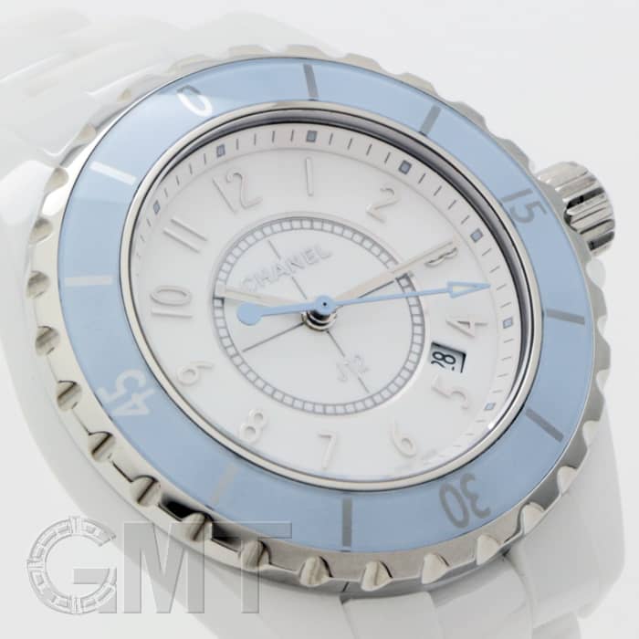 新品)CHANEL シャネル J12 ソフトブルー H4340【世界限定1200本  