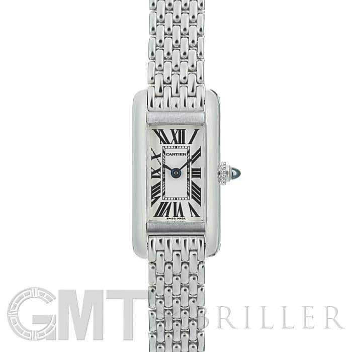 中古)CARTIER カルティエ タンク アロンジェ W15329U3 ホワイト