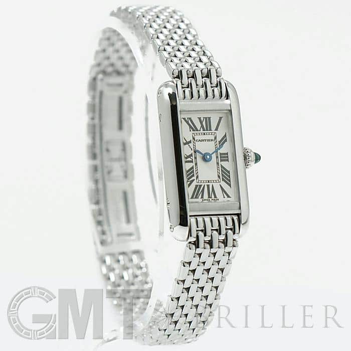 中古)CARTIER カルティエ タンク アロンジェ W15329U3 ホワイト