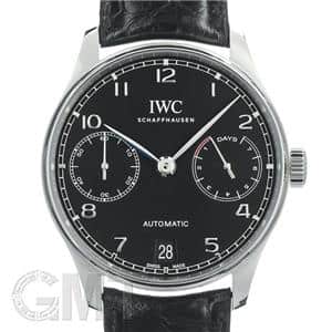 IWC インターナショナルウォッチカンパニー ポルトギーゼ オートマティック 7DAYS ブラック IW500703 メイン