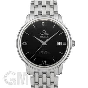 OMEGA オメガ デ・ヴィル プレステージ コーアクシャル 36.8mm ブラック 424.10.37.20.01.001 メイン