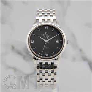 OMEGA オメガ デ・ヴィル プレステージ コーアクシャル 36.8mm ブラック 424.10.37.20.01.001 メイン