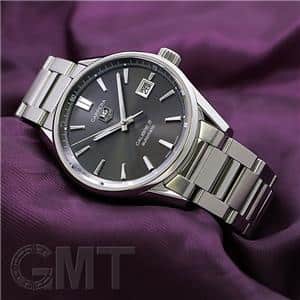 OH済 タグホイヤー カレラ キャリバー5 WAR211C グレーダイアル AT 中古)TAG HEUER タグ・ホイヤー カレラ キャリバー5 WAR211C.BA0782