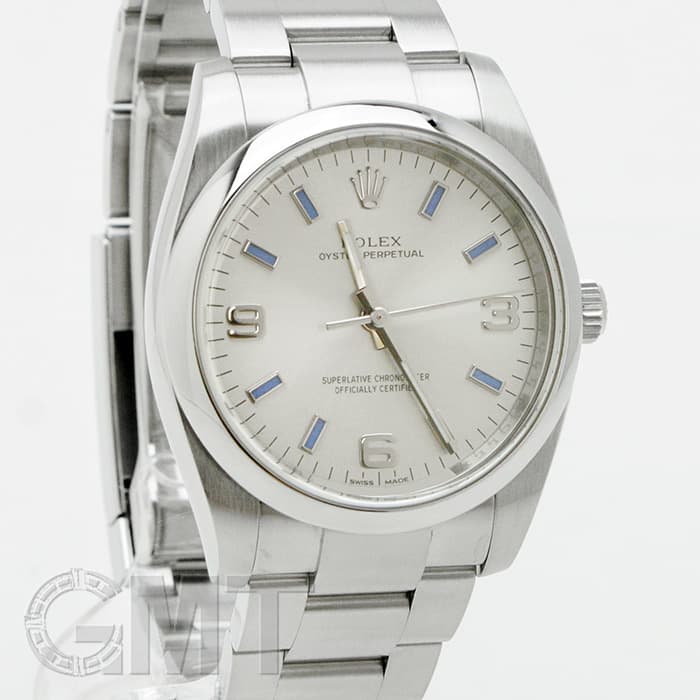 中古)ROLEX ロレックス オイスターパーペチュアル 114200 シルバー369