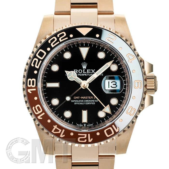 未使用)ROLEX ロレックス GMTマスター II 126715CHNR ブラック