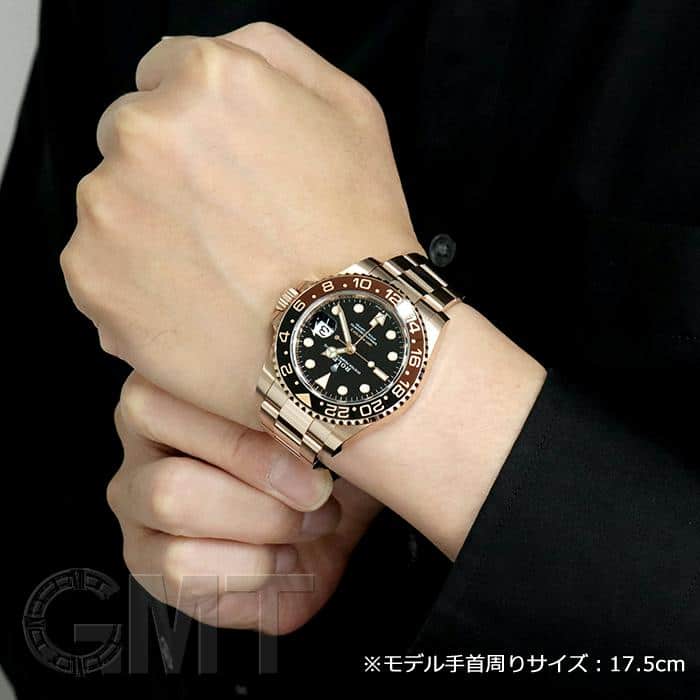 未使用)ROLEX ロレックス GMTマスター II 126715CHNR ブラック