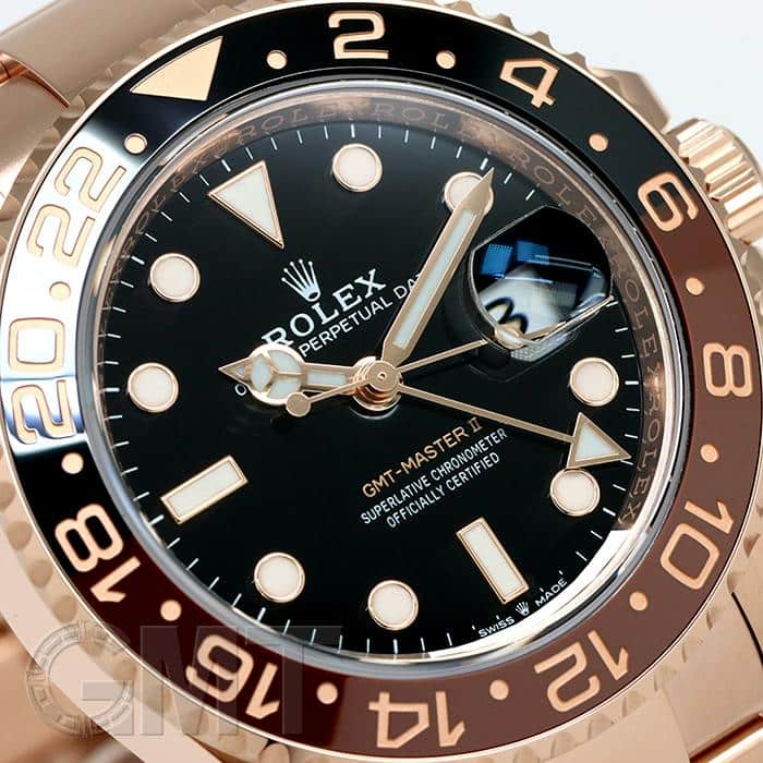 未使用)ROLEX ロレックス GMTマスター II 126715CHNR ブラック