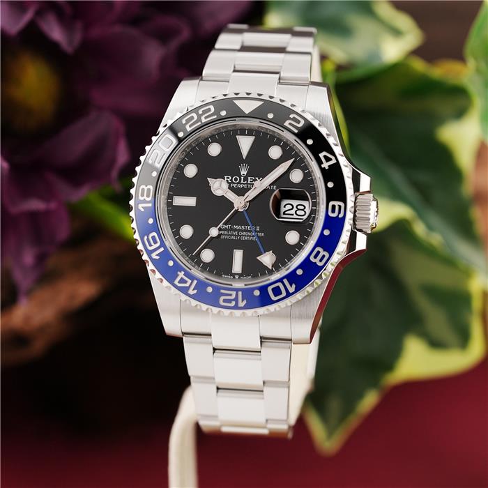 中古)ROLEX ロレックス GMTマスター II 126710BLNR オイスター