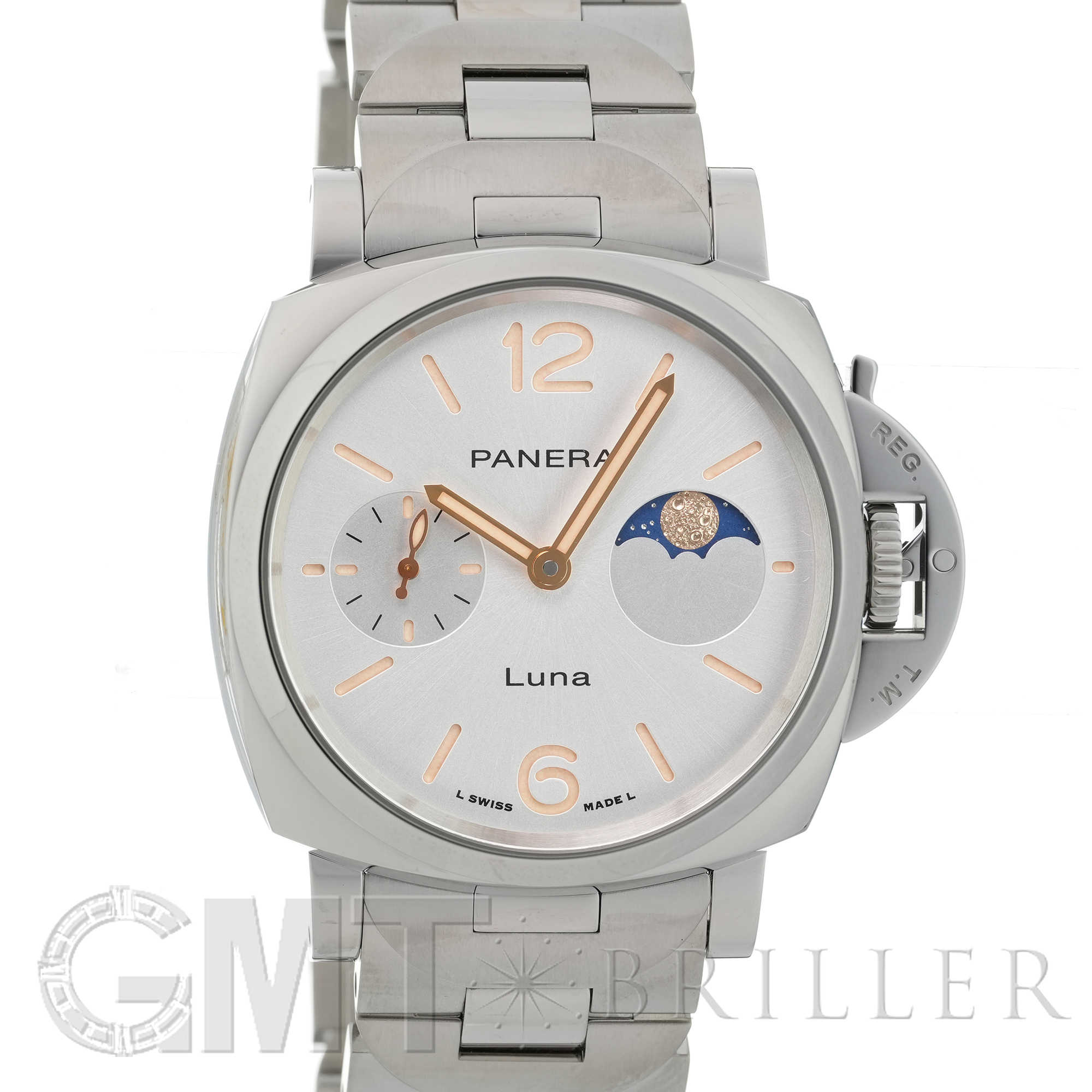 中古)OFFICINE PANERAI オフィチーネ パネライ ルミノール ドゥエ ルナ