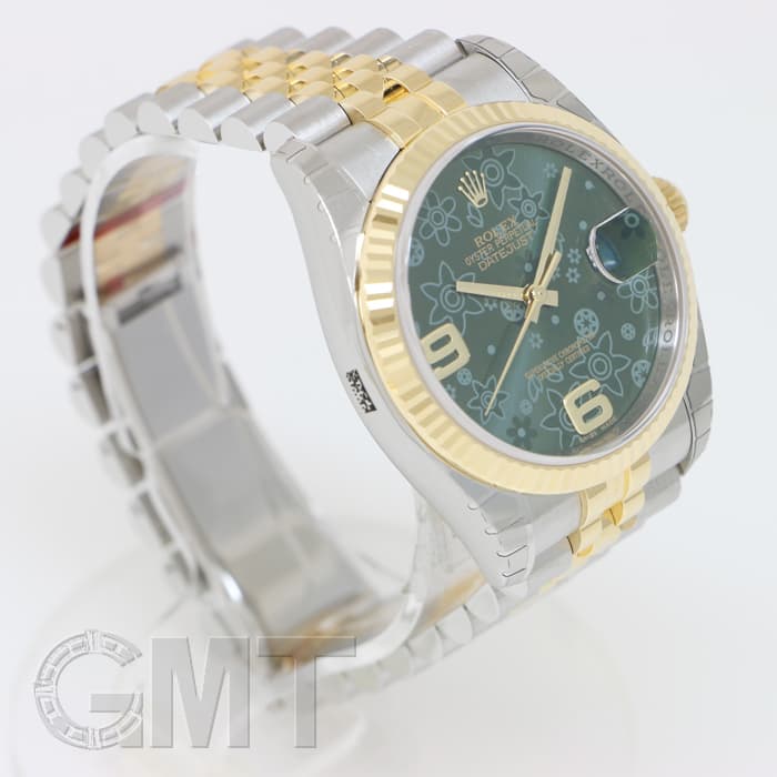 新品)ROLEX ロレックス デイトジャスト 116233 グリーンフラワー（商品
