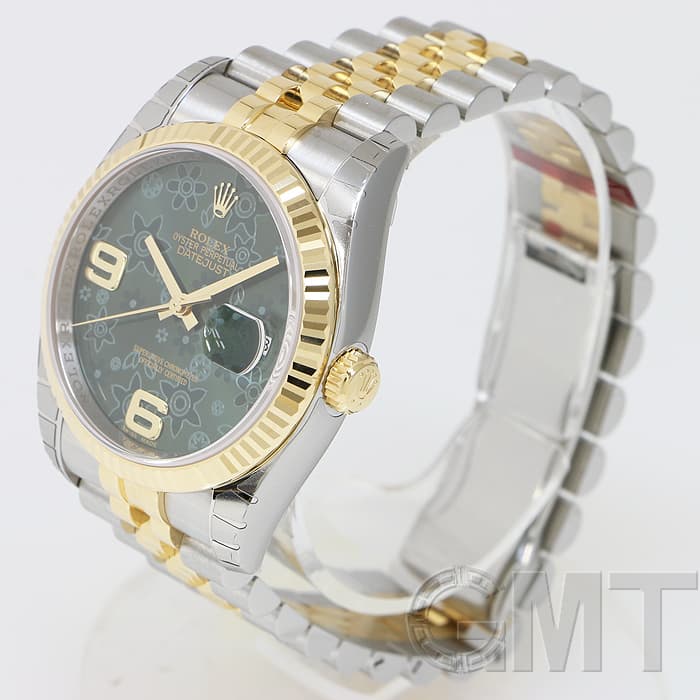 新品)ROLEX ロレックス デイトジャスト 116233 グリーンフラワー（商品