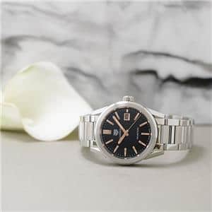 TAG HEUER タグ・ホイヤー カレラ レディ 36mm WBG1311.BA0758 ブラック クォーツ メイン