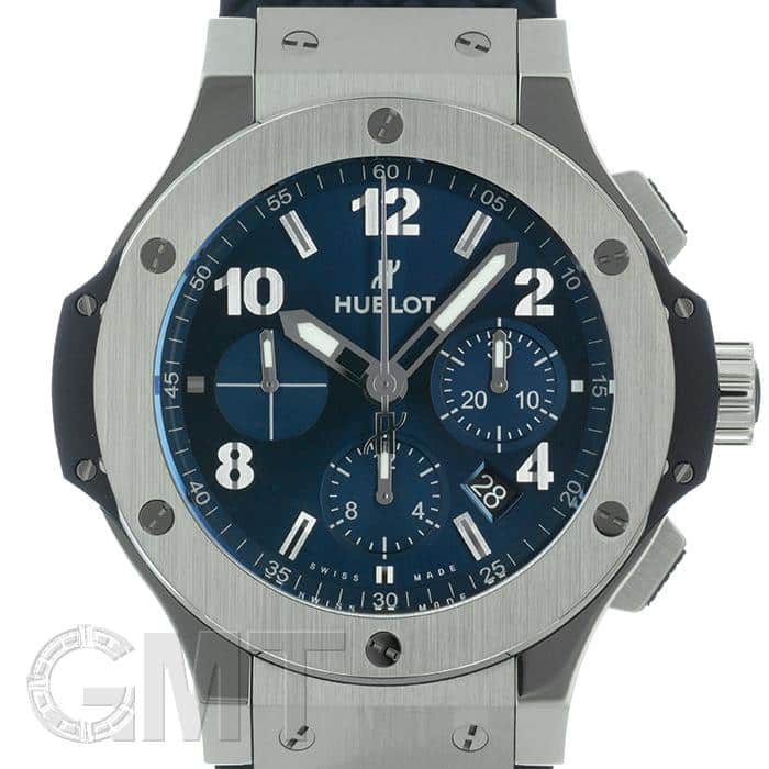 新品)HUBLOT ウブロ ビッグバン スチール 44mm ブルー 301.SX.710.RX