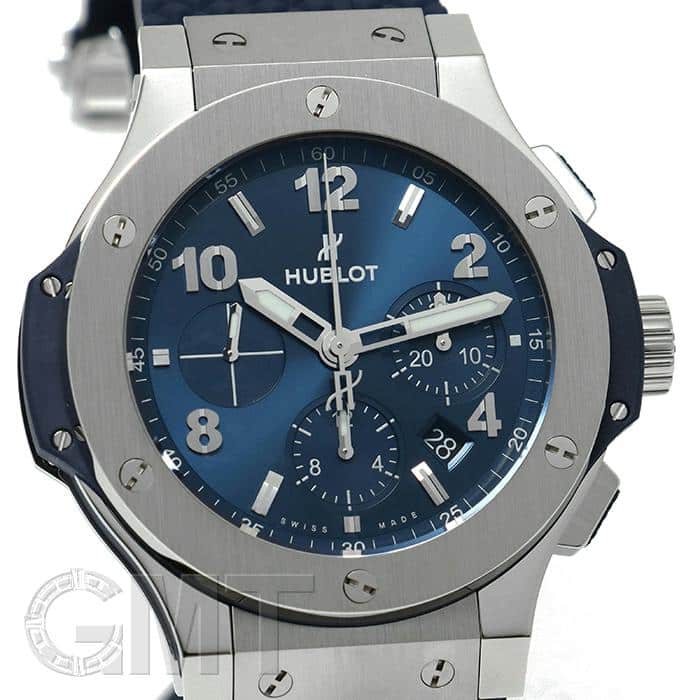 新品)HUBLOT ウブロ ビッグバン スチール 44mm ブルー 301.SX.710.RX
