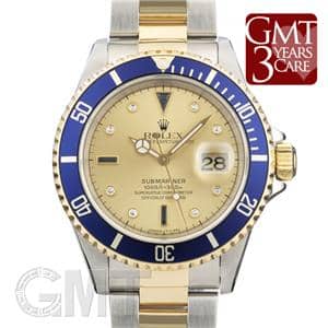 ROLEX ロレックス サブマリーナー  デイト 16613SG シャンパン メイン