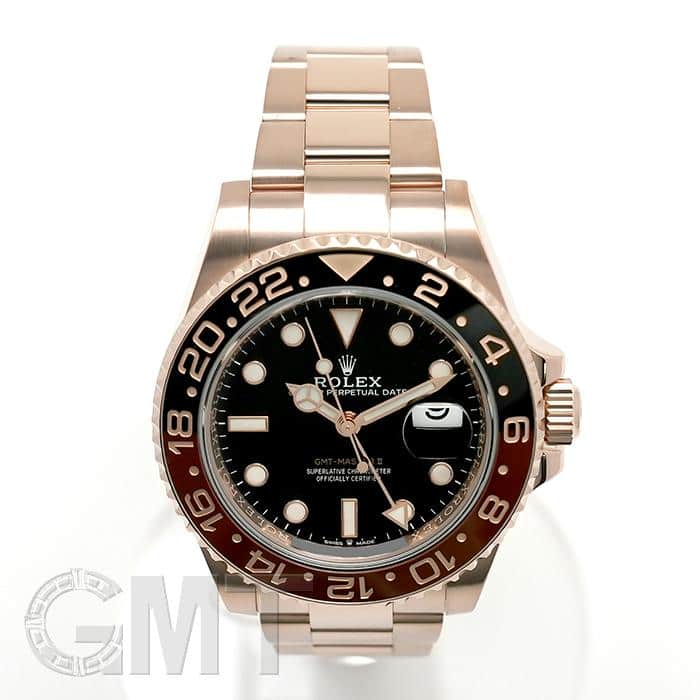 中古)ROLEX ロレックス GMTマスター II 126715CHNR ブラック/ブラウン