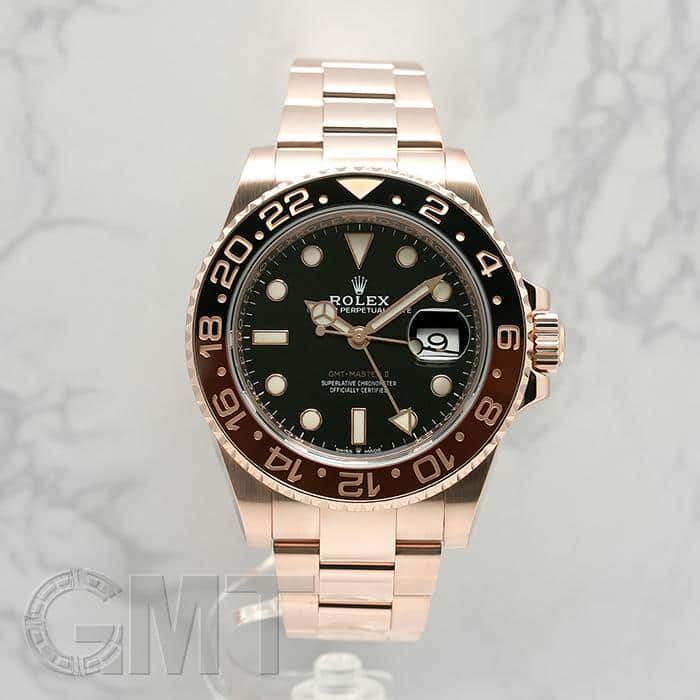 中古)ROLEX ロレックス GMTマスター II 126715CHNR ブラック/ブラウン