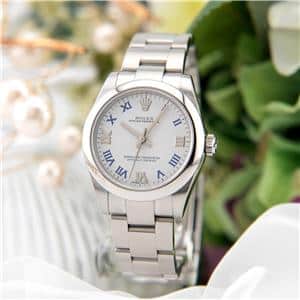ROLEX ロレックス オイスターパーペチュアル 177200 ホワイトラッカーローマ オイスターブレス メイン