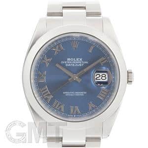 ROLEX ロレックス デイトジャスト 41 126300 ブルーローマ オイスターブレスレット メイン