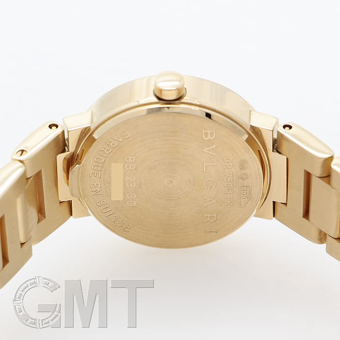 新品)BVLGARI ブルガリ ブルガリ・ブルガリ BB23WGGD ホワイト 23mm