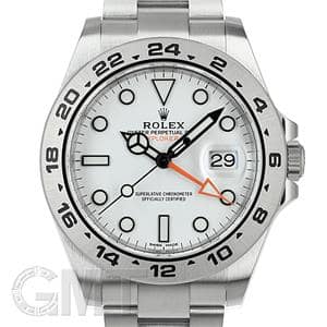 ROLEX ロレックス エクスプローラー II 216570 ホワイト メイン