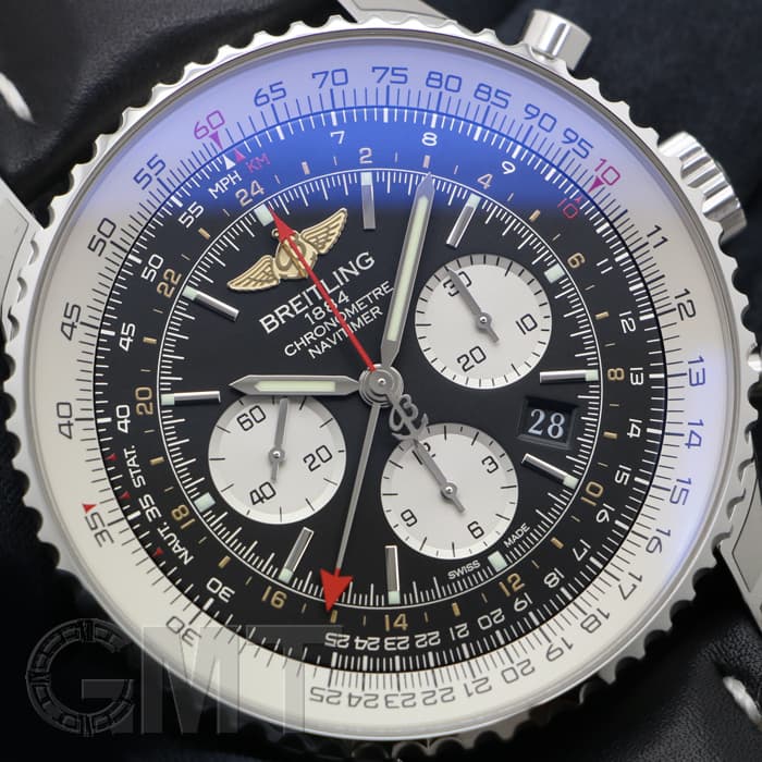 新品)BREITLING ブライトリング ナビタイマー GMT A044B24KBA