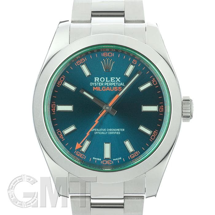 中古)ROLEX ロレックス ミルガウス 116400GV Zブルー（商品ID