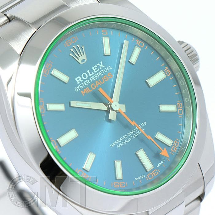 中古)ROLEX ロレックス ミルガウス 116400GV Zブルー（商品ID