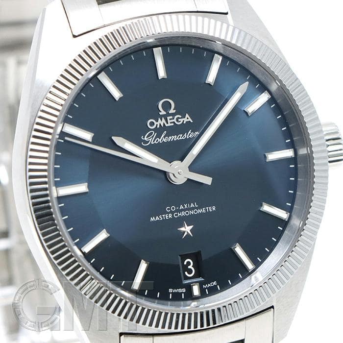 中古)OMEGA オメガ コンステレーション グローブマスター ブルー