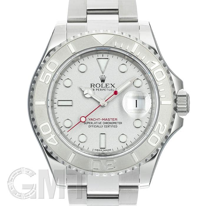 中古)ROLEX ロレックス ヨットマスター 116622 プラチナダイヤル