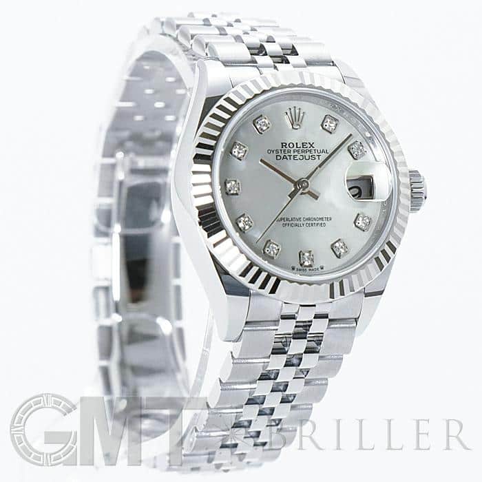 未使用)ROLEX ロレックス デイトジャスト 28 279174NG ホワイトシェル