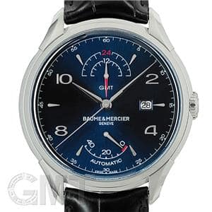 BAUME & MERCIER ボーム&メルシエ クリフトン パワーリザーブ GMT ブルー M0A10422 メイン