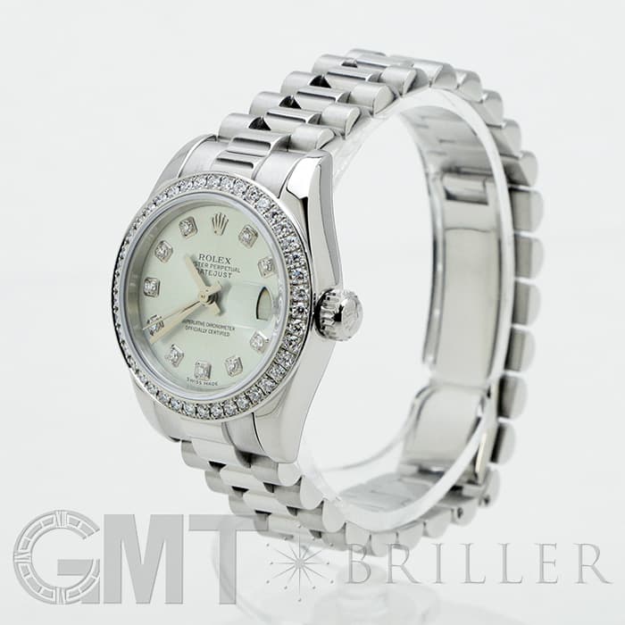 中古)ROLEX ロレックス デイトジャスト 179136G アイスブルー ベゼル