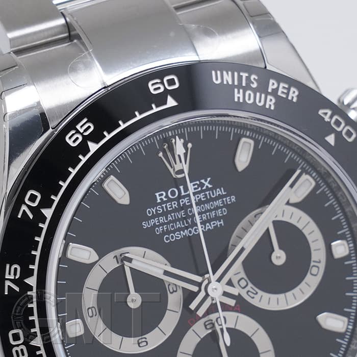 中古)ROLEX ロレックス デイトナ 116500LN ブラック【保護シール付き