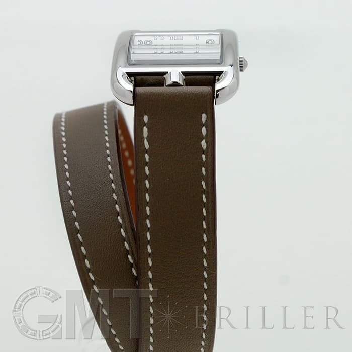 HERMES ケープコッド Cape Cod エルメス HERMES ケープコッド CC1 210 □R刻印 白文字盤 SS