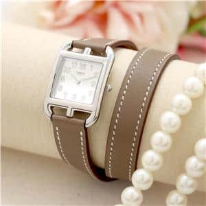 HERMES エルメス ケープコッド CC1.210.220/WW181-I 040246WW00 ドゥブルトゥール エトゥープ レギュラーストラップ メイン