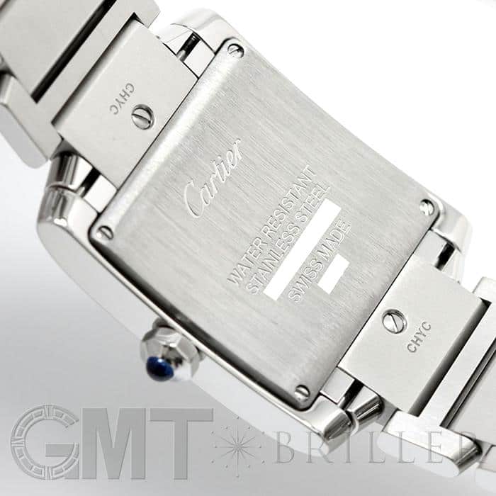 カルティエ　タンクフランセーズ 中古)CARTIER カルティエ タンク フランセーズ MM W4TA0009 ベゼル