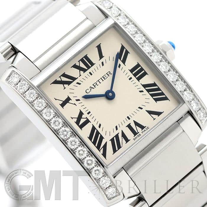 中古)CARTIER カルティエ タンク フランセーズ MM W4TA0009 ベゼル