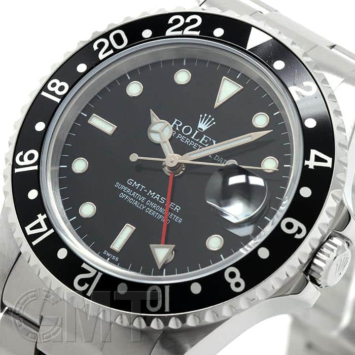 中古)ROLEX ロレックス GMTマスター 16700 ブラック（商品ID