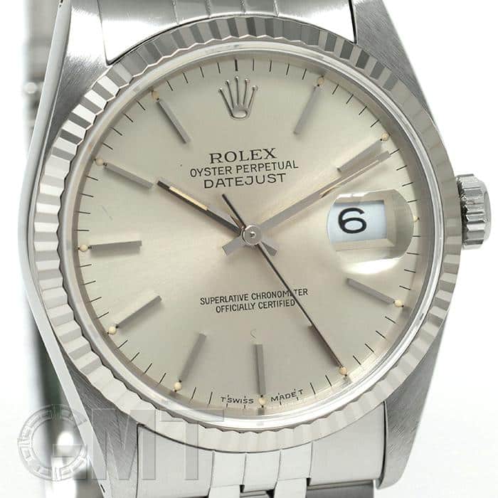 中古)ROLEX ロレックス デイトジャスト 16234 シルバー（商品ID