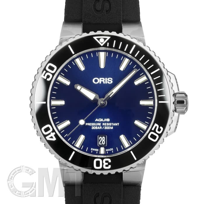 オリス 01 733 7732 4135 アクイスデイト 自動巻き 腕時計　最安 新品)ORIS オリス アクイス デイト 733 7732 4135 R（商品ID