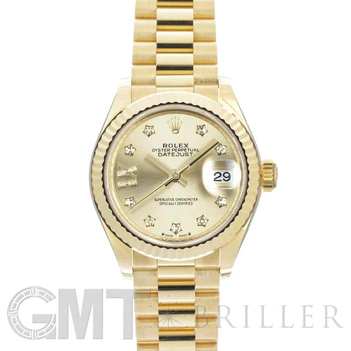 新品)ROLEX ロレックス デイトジャスト 279178G シャンパン スターIX