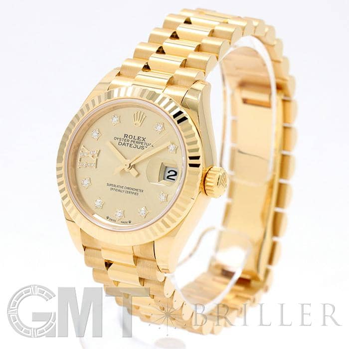 新品)ROLEX ロレックス デイトジャスト 279178G シャンパン スターIX