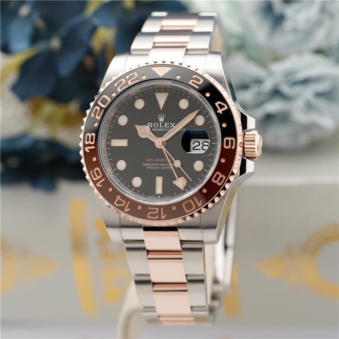 中古)ROLEX ロレックス GMTマスター II 126711CHNR ブラック/ブラウン 