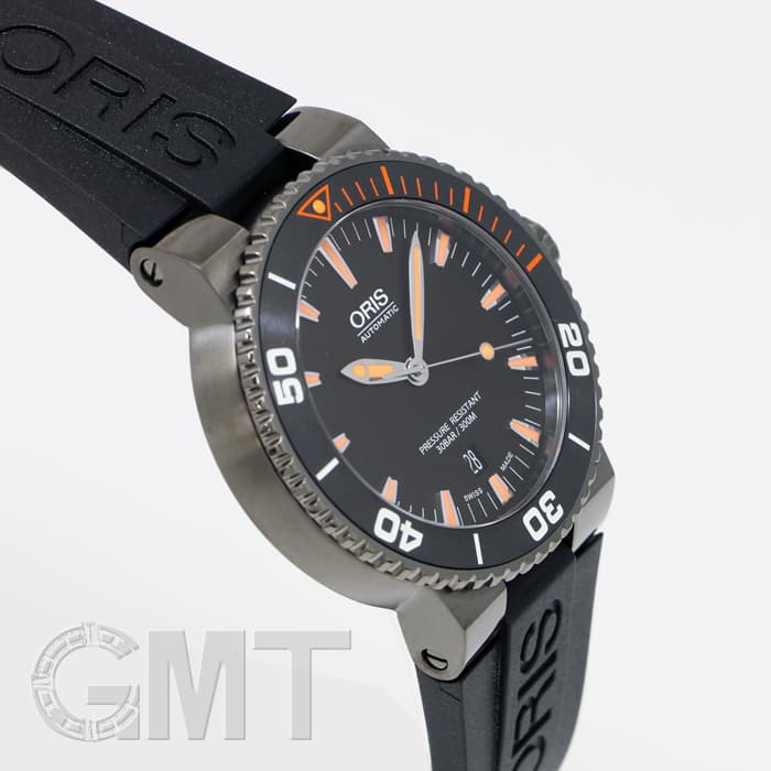新品)ORIS オリス アクイス デイト ブラック 733 7653 4259 R（商品ID