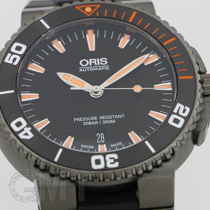 新品)ORIS オリス アクイス デイト ブラック 733 7653 4259 R（商品ID