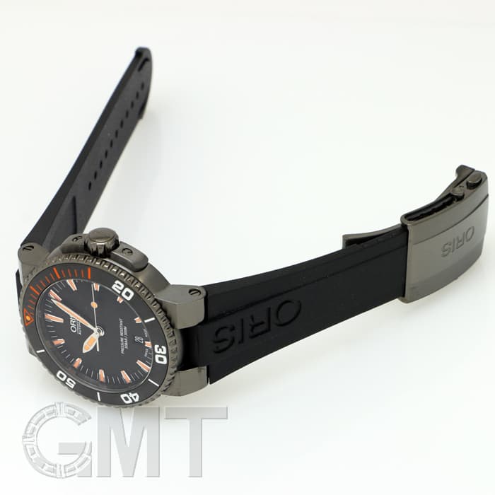 美品‼️ORIS オリス アクイス デイト ブラック43.5mm 新品)ORIS オリス アクイス デイト ブラック 733 7653 4259 R（商品ID